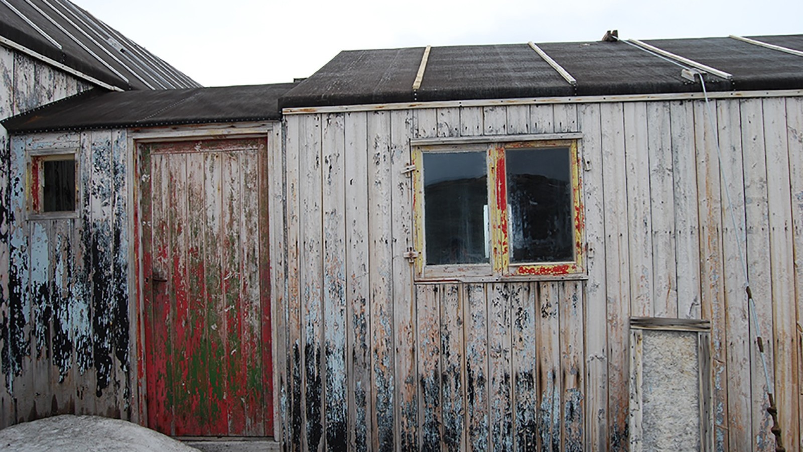 Main Hut at Base Y, Horseshoe Island