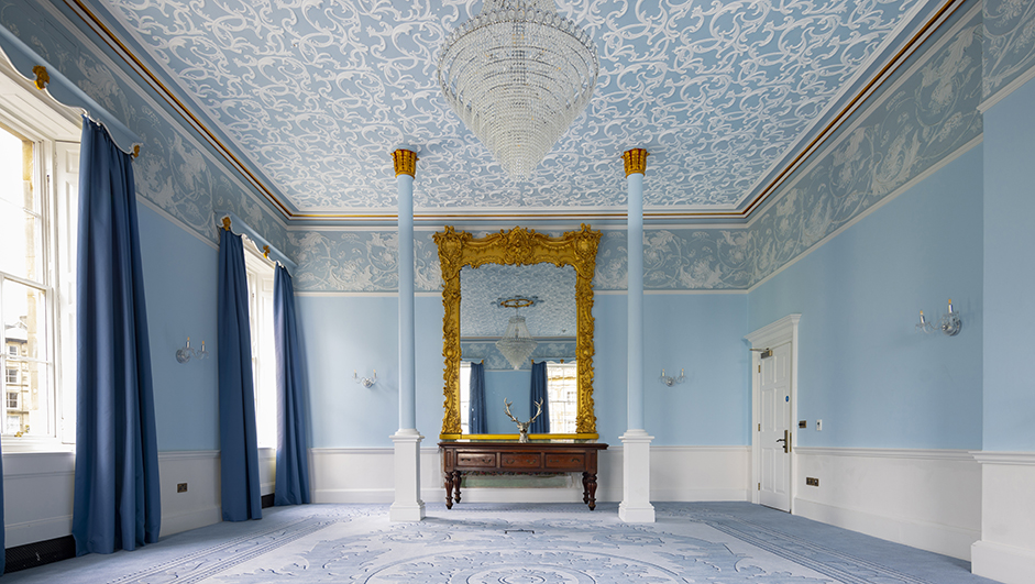 Blue Room, Buxton Crescent Hotel